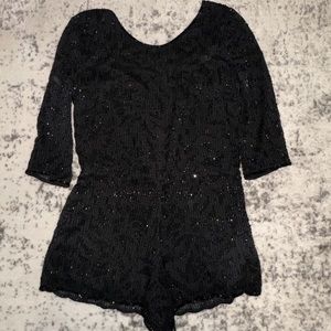 Free People sequin play suit - like new condition!